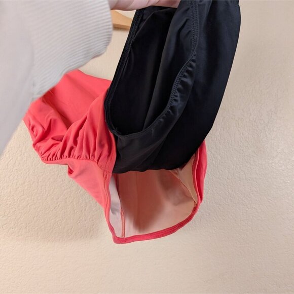 Miraclesuit Sofaux Tankini One Piece Swimsuit Pink Black DD Cup sz 16 Underwire - Picture 4 of 8